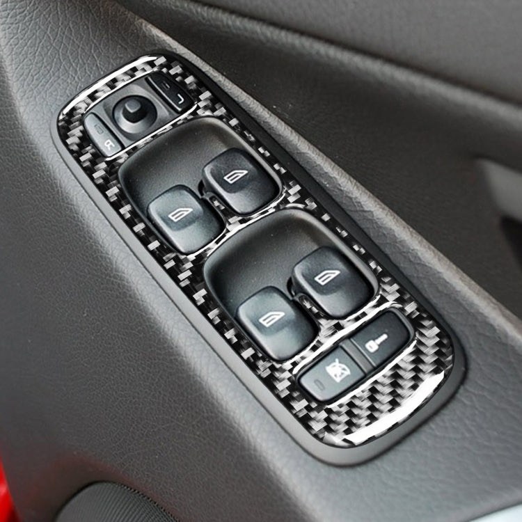Car Carbon Fiber Window Lift A Decorative Sticker for Volvo XC90 2003-2007, Right Drive, Window Lift A, Right Drive