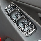 Car Carbon Fiber Window Lift A Decorative Sticker for Volvo XC90 2003-2007, Right Drive, Window Lift A, Right Drive