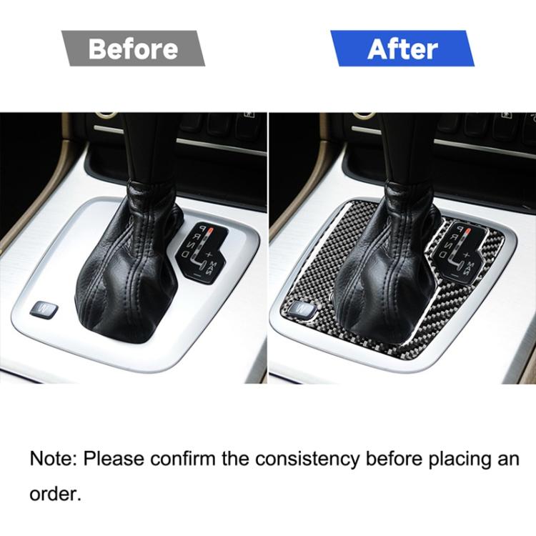 Car Carbon Fiber Gears Decorative Sticker for Volvo XC90 2003-2014, Right Drive, Gears, Right Drive
