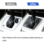 Car Carbon Fiber Gears Decorative Sticker for Volvo XC90 2003-2014, Right Drive, Gears, Right Drive