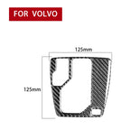Car Carbon Fiber Gears Decorative Sticker for Volvo XC90 2003-2014, Left Drive, Gears, Left Drive