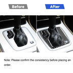 Car Carbon Fiber Gears Decorative Sticker for Volvo XC90 2003-2014, Left Drive, Gears, Left Drive