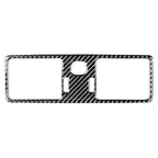 Car Carbon Fiber Central Air Outlet Decorative Sticker for Volvo XC90 2003-2014, Left and Right Drive Universal, Central Air Outlet