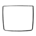 Car Carbon Fiber Screen Base Decorative Sticker for Volvo XC90 2003-2014, Left and Right Drive Universal, Screen Base