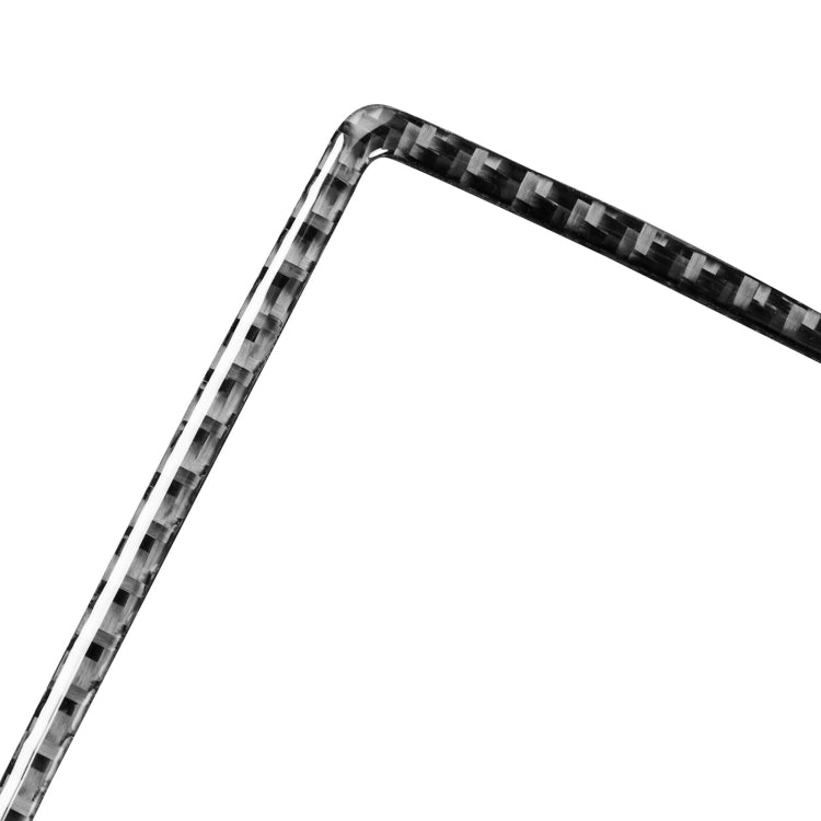 Car Carbon Fiber Screen Base Decorative Sticker for Volvo XC90 2003-2014, Left and Right Drive Universal, Screen Base
