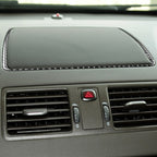 Car Carbon Fiber Screen Base Decorative Sticker for Volvo XC90 2003-2014, Left and Right Drive Universal, Screen Base