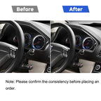 Car Carbon Fiber Speedometer Decorative Sticker for Volvo XC90 2003-2014, Left and Right Drive Universal, Speedometer
