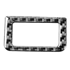 Car Carbon Fiber Trunk Switch Sticker for Audi A6L / A7 2019-, Left and Right Drive Universal, Trunk Switch