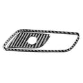 Car Carbon Fiber Front Passenger Seat Storage Box Switch Decorative Sticker for Audi A6L / A7 2019-, Left Drive, Front Passenger Seat Storage Box Switch, Left Drive