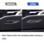 Car Carbon Fiber Front Passenger Seat Storage Box Switch Decorative Sticker for Audi A6L / A7 2019-, Left Drive, Front Passenger Seat Storage Box Switch, Left Drive