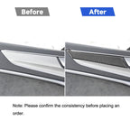 Car Carbon Fiber Door Panel Decorative Sticker for Audi A6L / A7 2019-, Left and Right Drive Universal, Door Panel