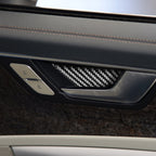 Car Carbon Fiber Inner Door Bowl Decorative Sticker for Audi A6L / A7 2019-, Left and Right Drive Universal, Inner Door Bowl