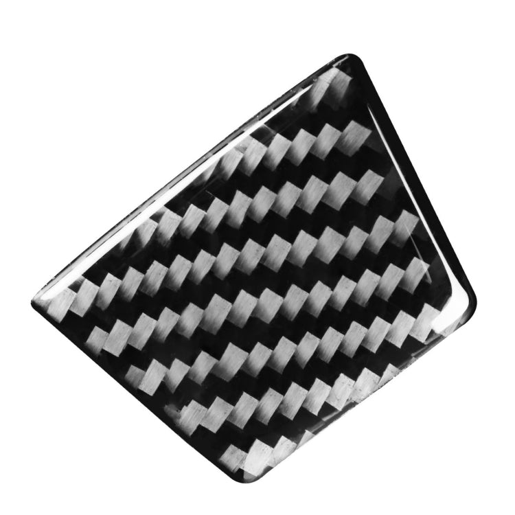 Car Carbon Fiber Steering Wheel Lower Decorative Sticker for Audi A6L / A7 2019-, Left and Right Drive Universal, Steering Wheel Lower