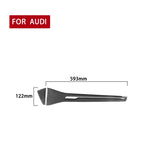 Car Carbon Fiber Central Control Decorative Sticker for Audi A6L / A7 2019-, Left Drive, Central Control