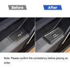 Car Carbon Fiber Glass Lift Panel Decorative Sticker for Volkswagen Beetle 2012-2019, Right Drive, Glass Lift Panel, Right Drive