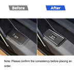 Car Carbon Fiber Glass Lift Panel Decorative Sticker for Volkswagen Beetle 2012-2019, Left Drive, Glass Lift Panel, Left Drive