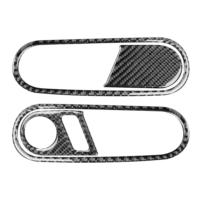 Car Carbon Fiber Door Inside Handle Decorative Sticker for Volkswagen Beetle 2012-2019, Right Drive, Door Inside Handle, Right Drive