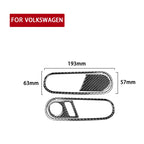 Car Carbon Fiber Door Inside Handle Decorative Sticker for Volkswagen Beetle 2012-2019, Right Drive, Door Inside Handle, Right Drive