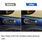 Car Carbon Fiber Door Inside Handle Decorative Sticker for Volkswagen Beetle 2012-2019, Right Drive, Door Inside Handle, Right Drive