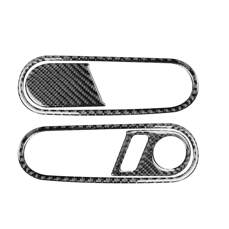 Car Carbon Fiber Door Inside Handle Decorative Sticker for Volkswagen Beetle 2012-2019, Left Drive, Door Inside Handle, Left Drive