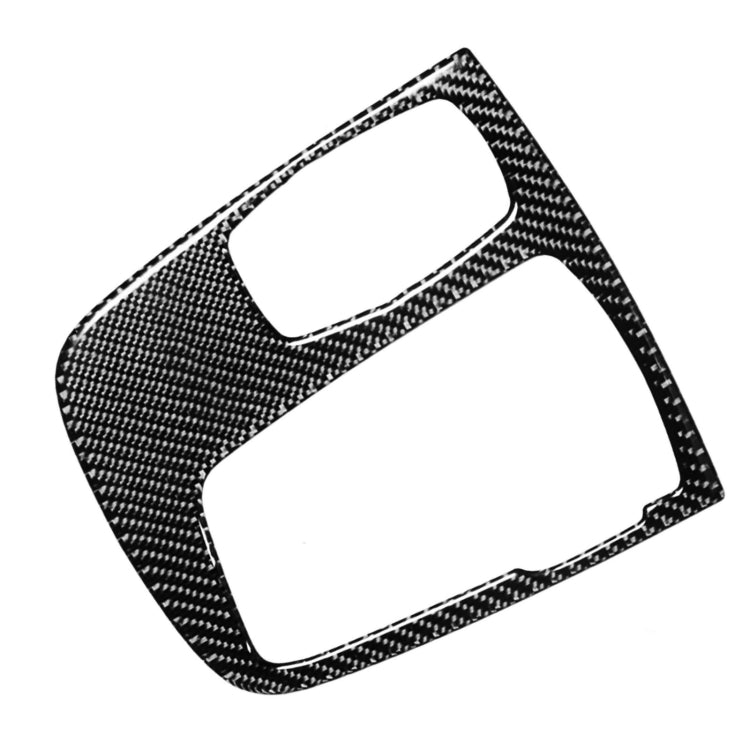 Car Carbon Fiber Central Shift Panel Cover Decorative Sticker for BMW G11 / G12 2016-, Right Drive, Central Shift Panel Cover, Right Drive