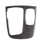 Car Carbon Fiber Central Shift Panel Cover Decorative Sticker for BMW G11 / G12 2016-, Left Drive, Central Shift Panel Cover, Left Drive