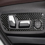 Car Carbon Fiber M High Performance Door Handle C Decorative Sticker for BMW G01 X3 2018-2020 / G02 X4 2019-2020, Left and Right Drive Universal, Door Handle C