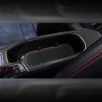 2 in 1 Car Carbon Fiber Central Armrest Panel Set B Decorative Sticker for Subaru BRZ / Toyota 86 2017-2019, Left Drive, Central Armrest Panel Set B, Left Drive