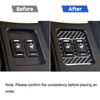 Car Carbon Fiber Seat Heating Button A Decorative Sticker for Subaru BRZ / Toyota 86 2017-2019, Left and Right Drive Universal, Seat Heating Button A