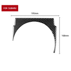 Car Carbon Fiber Gear Decorative Sticker for Subaru BRZ / Toyota 86 2017-2019, Right Drive, Gear, Right Drive