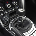 Car Carbon Fiber Gear Decorative Sticker for Subaru BRZ / Toyota 86 2017-2019, Left Drive, Gear, Left Drive