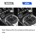 Car Carbon Fiber Gear Decorative Sticker for Subaru BRZ / Toyota 86 2017-2019, Left Drive, Gear, Left Drive