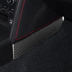 2 in 1 Car Carbon Fiber Both Sides of the Landing Platform Decorative Sticker for Subaru BRZ / Toyota 86 2017-2019, Left and Right Drive Universal, Both Sides of the Landing Platform