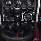 3 in 1 Car Carbon Fiber Storage Box A Decorative Sticker for Subaru BRZ / Toyota 86 2017-2019, Right Drive, Storage Box A, Right Drive