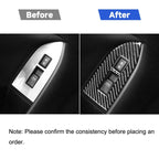 2 in 1 Car Carbon Fiber Window Lift Panel Decorative Sticker for Subaru BRZ / Toyota 86 2017-2019, Right Drive, Window Lift Panel, Right Drive
