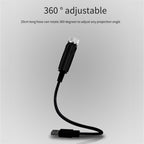 Car USB Star Dome Projector Hose Light, Constantly Bright Version, Constantly Bright(Purple Blue)