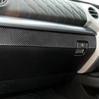 3 PCS / Set Carbon Fiber Car Co-pilot Glove Box Decorative Sticker for Toyota Tundra 2014-2018, Right Driving, Co-pilot Glove Box, Right Driving
