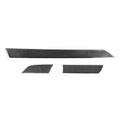 3 PCS / Set Carbon Fiber Car Center Console Decorative Sticker for Toyota Tundra 2014-2018, Right Driving, Center Console , Right Driving