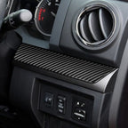 3 PCS / Set Carbon Fiber Car Center Console Decorative Sticker for Toyota Tundra 2014-2018, Right Driving, Center Console , Right Driving