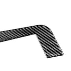 2 PCS / Set Carbon Fiber Car Central Control Gear Side Decorative Sticker for Toyota Tundra 2014-2018, Left Right Driving, Central Control Gear Side