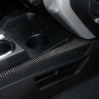 2 PCS / Set Carbon Fiber Car Central Control Gear Decorative Sticker for Toyota Tundra 2014-2018, Left Right Driving, Central Control Gear