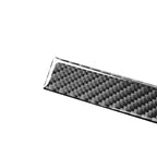 Carbon Fiber Car Central Control Cup Holder Slot Mat Decorative Sticker for Toyota Tundra 2014-2018, Left Right Driving, Central Control Cup Holder Slot Mat