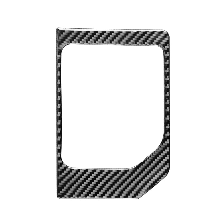 Carbon Fiber Car Gear Panel Decorative Sticker for Toyota Tundra 2014-2018, Left Right Driving Universal, Gear Panel