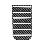 Carbon Fiber Car Armrest Box Slot Pad Decorative Sticker for Toyota Tundra 2014-2018, Left Right Driving Universal, Armrest Box Slot Pad