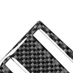 Carbon Fiber Car Armrest Box Slot Pad Decorative Sticker for Toyota Tundra 2014-2018, Left Right Driving Universal, Armrest Box Slot Pad