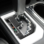 Carbon Fiber Car Gear Indicator Decorative Sticker for Toyota Tundra 2014-2018, Left Right Driving Universal, Gear Indicator