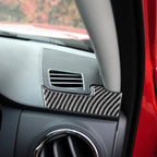 2 PCS / Set Carbon Fiber Car Dashboard Air Outlet Decorative Sticker for Toyota Tundra 2014-2018, Right Driving, Dashboard Air Outlet, Right Driving