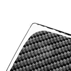 4 PCS / Set Carbon Fiber Car Rear Seat Adjustment Panel Decorative Sticker for Toyota Tundra 2014-2018, Left Right Driving Universal, Rear Seat Adjustment Panel
