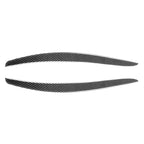 2 PCS / Set Carbon Fiber Car Lamp Eyebrow Decorative Sticker for BMW E92 / E93 2006-2012, Drop Glue Version, For BMW E92 / E93 2006-2012