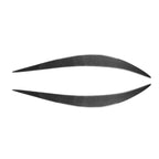 2 PCS / Set Carbon Fiber Car Lamp Eyebrow Decorative Sticker for Infiniti Q50 2014-2019, Drop Glue Version, For Infiniti Q50 2014-2019